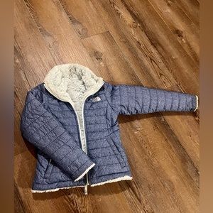 Girls reversible NorthFace coat